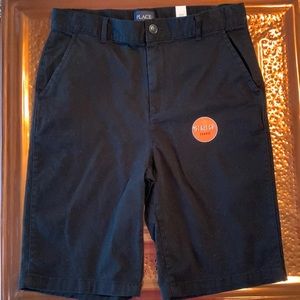 NWT-Children’s Place Black Bermuda shorts
